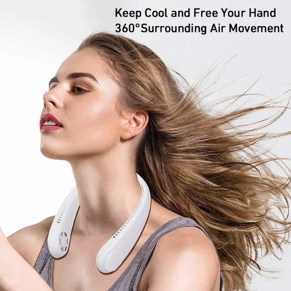Mini portable Neck fan ,high power