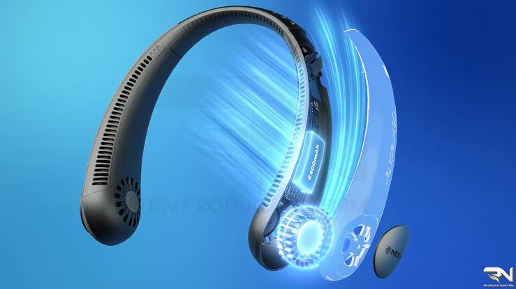 Mini portable Neck fan ,high power